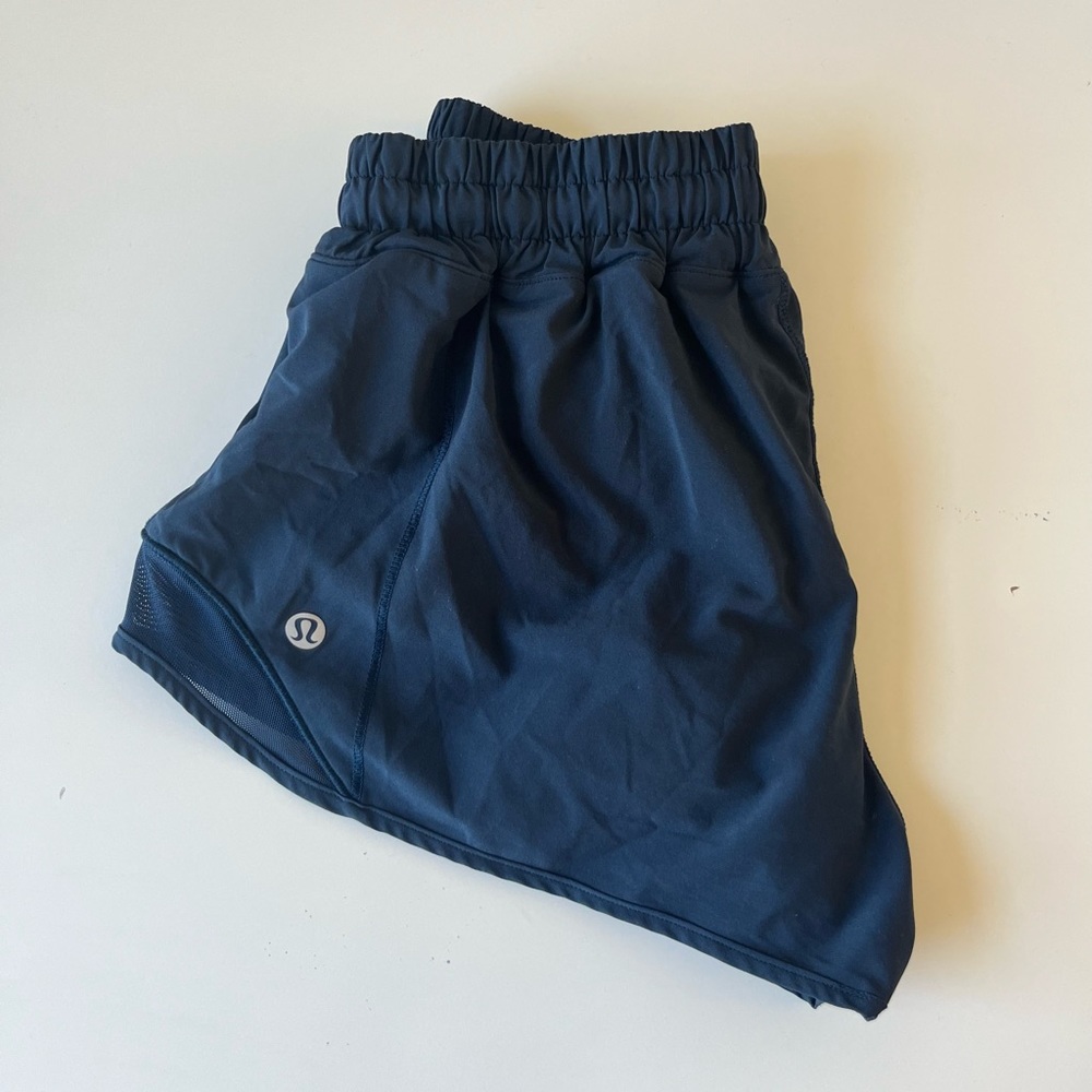 lululemon athletica Deep Blue Athletic Shorts